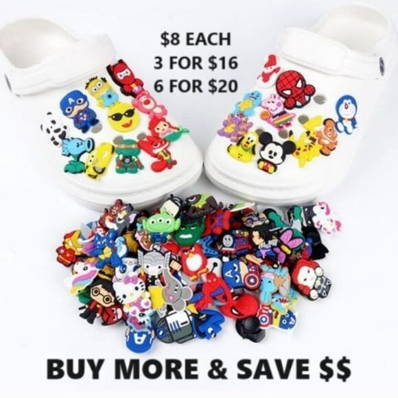 🐶 Saint Bernard 🌟 Croc Charms Jibbitz Shoe Jewelry ✨️Bermese Mountain Dog Mom - Picture 3 of 3